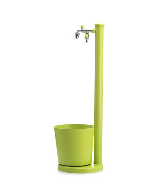 FONTANA CON VASCHETTA VERDE ACIDO