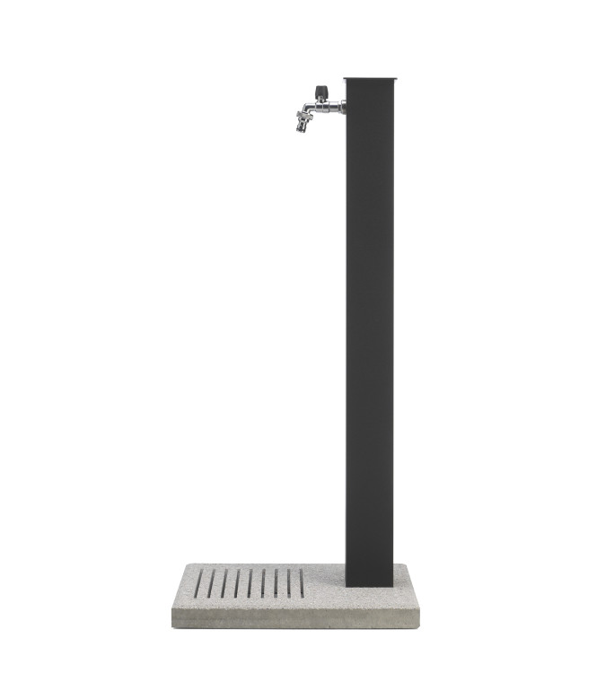 FONTANA CON BASE CEMENTO ANTRACITE