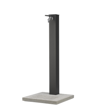FONTANA CON BASE CEMENTO ANTRACITE