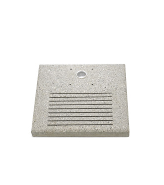 BASE IN CEMENTO CON FLESSIBILE PER DRENAGGIO