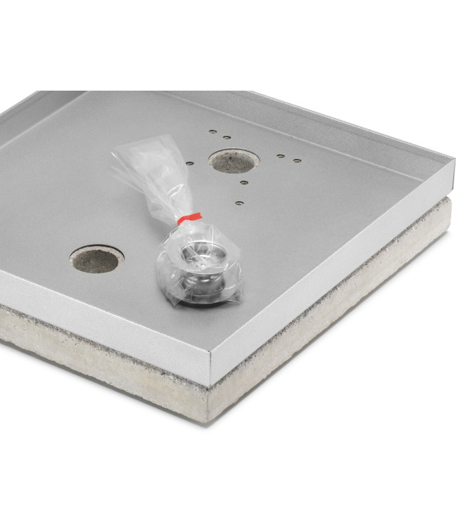 BASE UNIVERSALE PORTACIOTTOLO ALLUMINIO