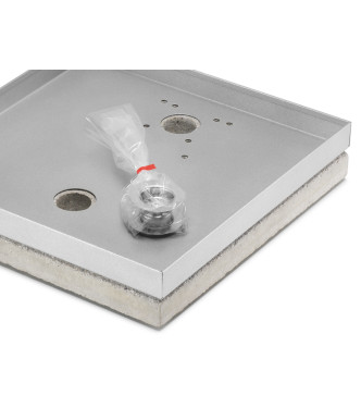 BASE UNIVERSALE PORTACIOTTOLO ALLUMINIO