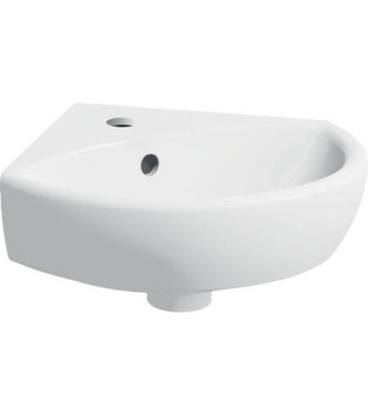 SELNOVA CORNER HAND BASIN 41X41 WHITE
