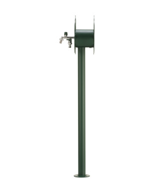 FONTANA CON CON PORTAGOMMA A FIORE VERDE