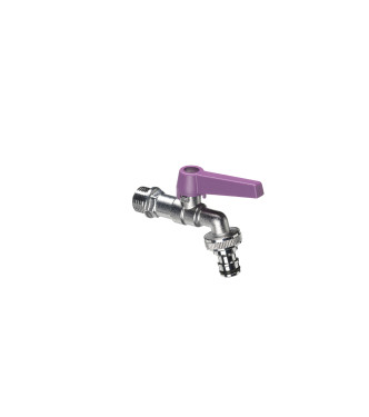 RUBINETTO CON LEVA VIOLA
