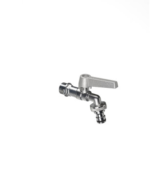 RUBINETTO CON LEVA ALLUMINIO