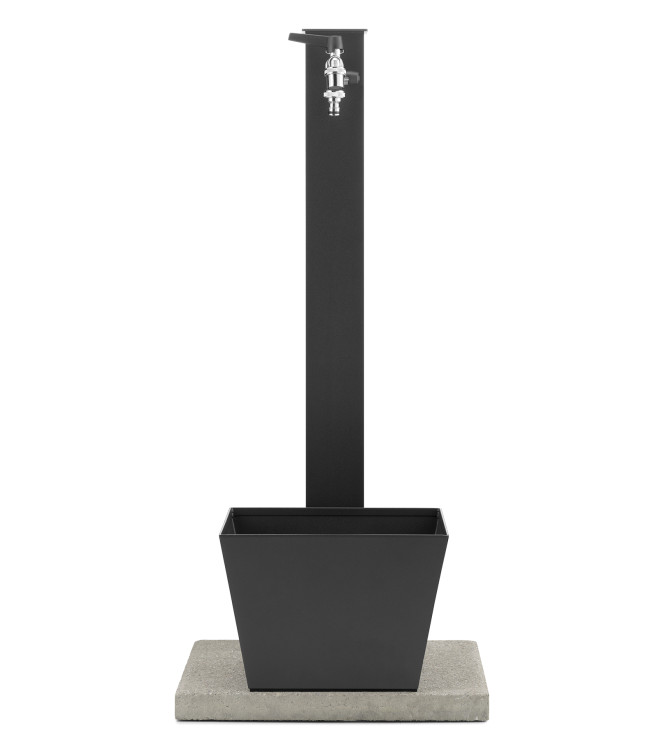 FONTANA R/DOPPIO + PGQ + VASCHETTA + BASE ANTRACITE