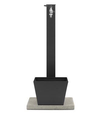 FONTANA R/DOPPIO + PGQ + VASCHETTA + BASE ANTRACITE