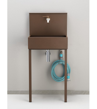 LAVANDINO A PARETE RUGGINE