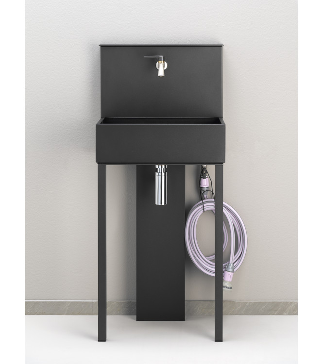 LAVANDINO A PARETE ANTRACITE