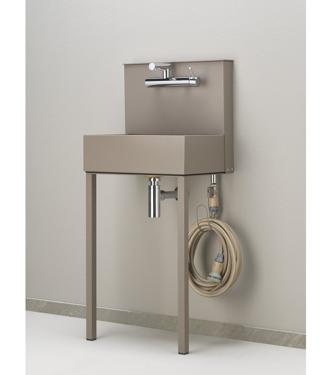 LAVANDINO A PARETE CON MISCELATORE TORTORA