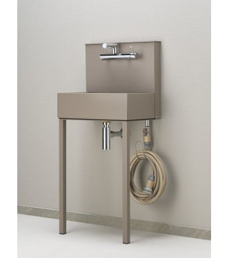 LAVANDINO A PARETE CON MISCELATORE TORTORA