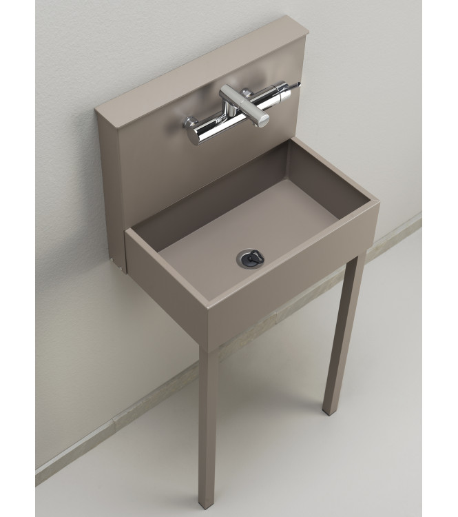 LAVANDINO A PARETE CON MISCELATORE TORTORA