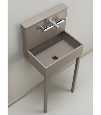 LAVANDINO A PARETE CON MISCELATORE TORTORA