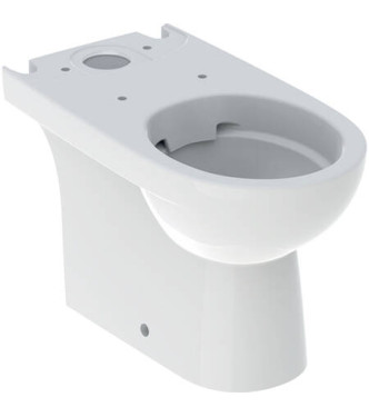 SELNOVA MULTI - floor-standing toilet for Rimfree® external cistern - WHITE