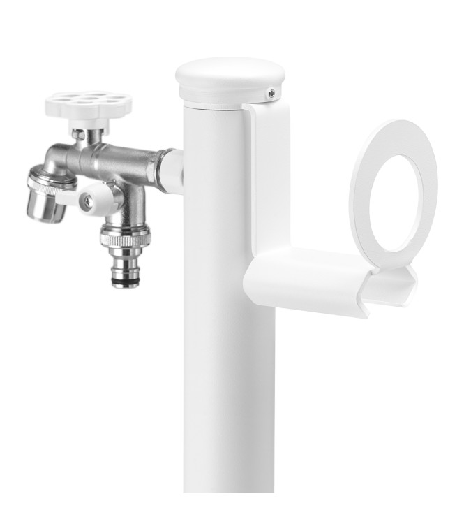 PORTA GOMMA PER FONTANE PICCOLE BIANCO