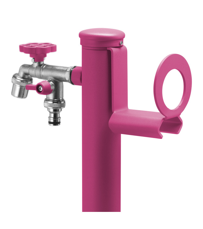 PORTA GOMMA PER FONTANE PICCOLE CICLAMINO