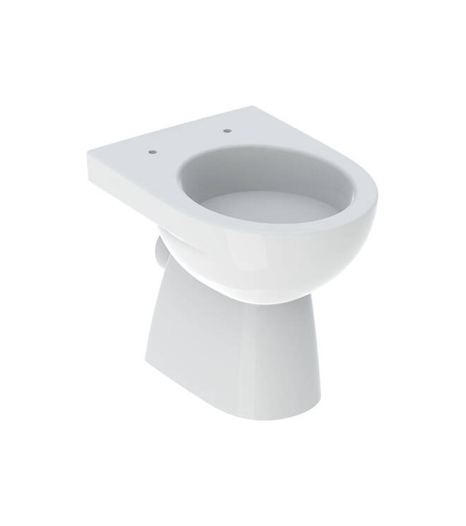 WC SELNOVA P - floor-standing toilet with wall outlet - WHITE
