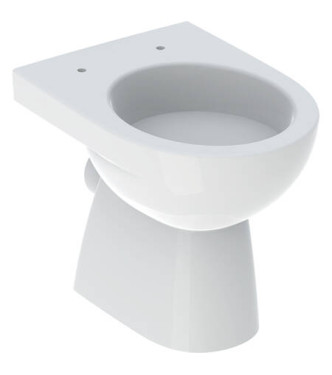 WC SELNOVA P - floor-standing toilet with wall outlet - WHITE