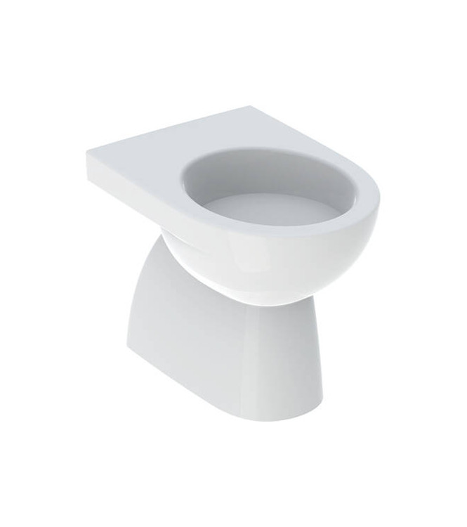WC SELNOVA S - floor-standing toilet waste - WHITE
