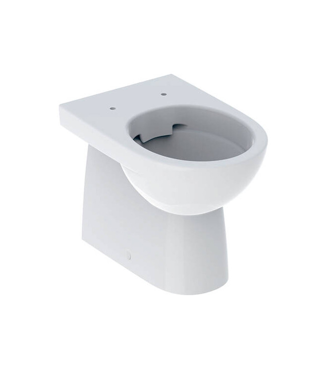 SELNOVA BTW MULTI RIMFREE - back-to-wall WC with MULTI Rimfree® flush - WHITE