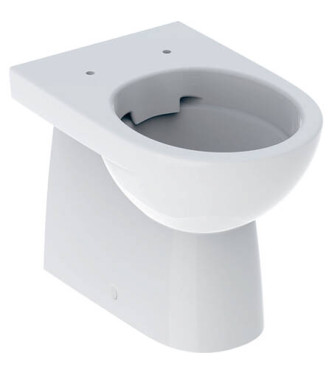SELNOVA BTW MULTI RIMFREE - back-to-wall WC with MULTI Rimfree® flush - WHITE