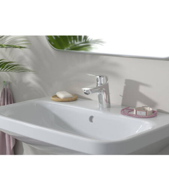 71077 LOGIS SINGLE LEVER BASIN MIXER 70 + PUSH OPEN CHROME