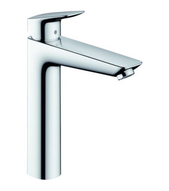 71091 LOGIS WASHBASIN MIXER 190 S/SWITCH CHROME