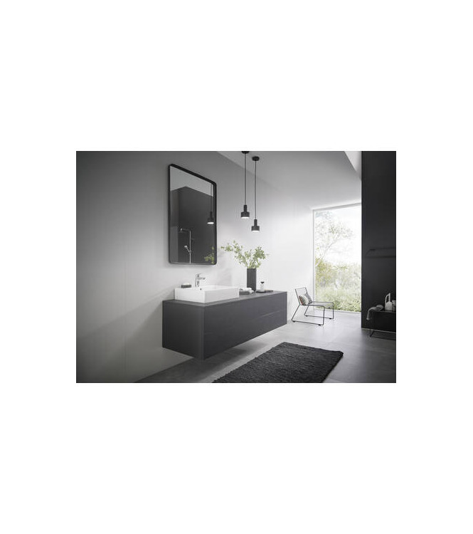 71100 LOGIS SINGLE-LEVER BASIN MIXER 100 + CHROME POP-UP WASTE