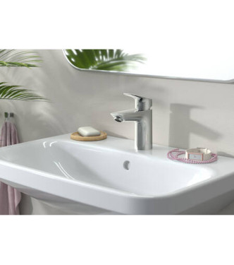 71101 LOGIS MISCELATORE MONOCOMANDO LAVABO 100 S/SALTERELLO NERO OPACO