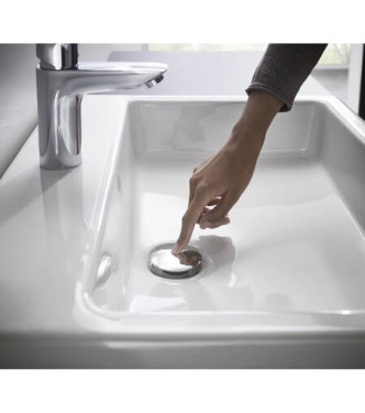 71107 LOGIS MISCELATORE MONOCOMANDO LAVABO100 + PUSH-OPEN CROMO