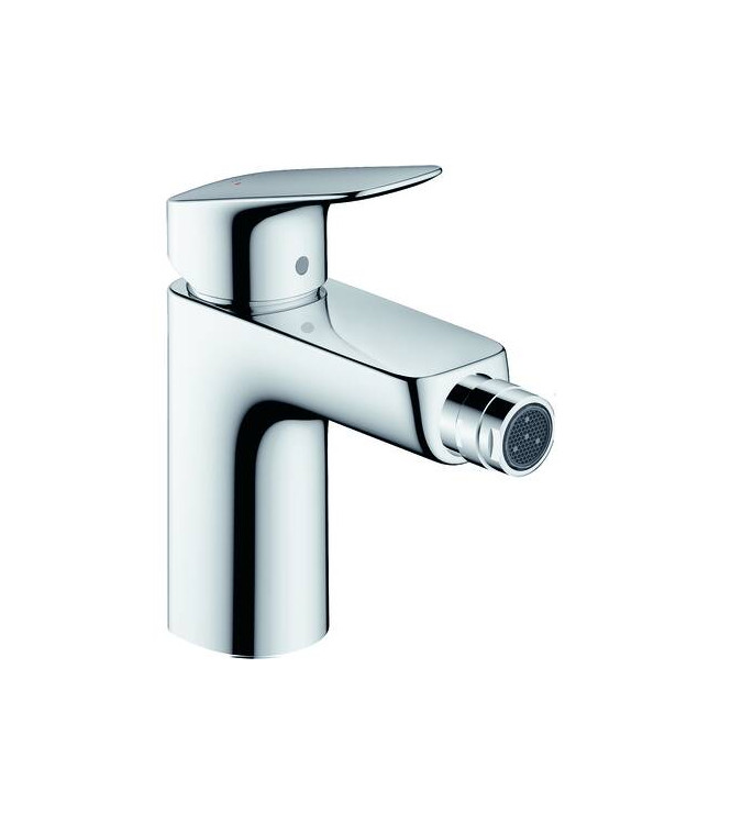 71200 LOGIS SINGLE-LEVER BIDET MIXER 100 + CHROME POP-UP WASTE