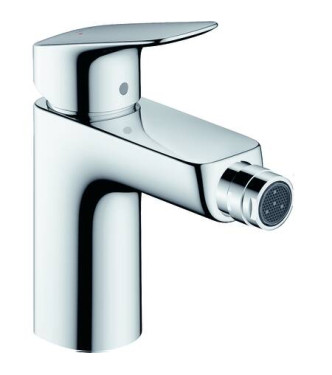 71200 LOGIS SINGLE-LEVER BIDET MIXER 100 + CHROME POP-UP WASTE