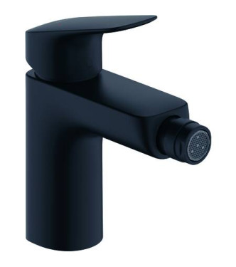 71200 LOGIS SINGLE-LEVER BIDET MIXER 100 + POP-UP WASTE MATT BLACK