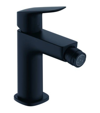 71201 LOGIS SINGLE-LEVER BIDET MIXER 110 + POP-UP WASTE MATT BLACK