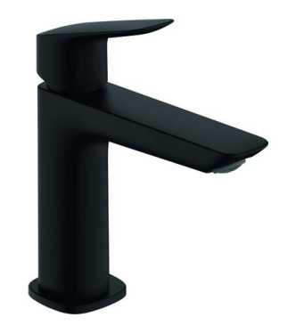 71251 LOGIS WASHBASIN MIXER 110 + POP-UP WASTE MATT BLACK
