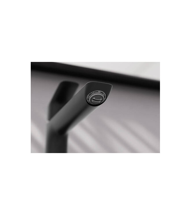 71254 LOGIS WASHBASIN MIXER 110 COOLST. + POP-UP WASTE MATT BLACK