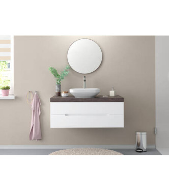 71257 LOGIS MISCELATORE LAVABO 240 + SALTERELLO CROMO