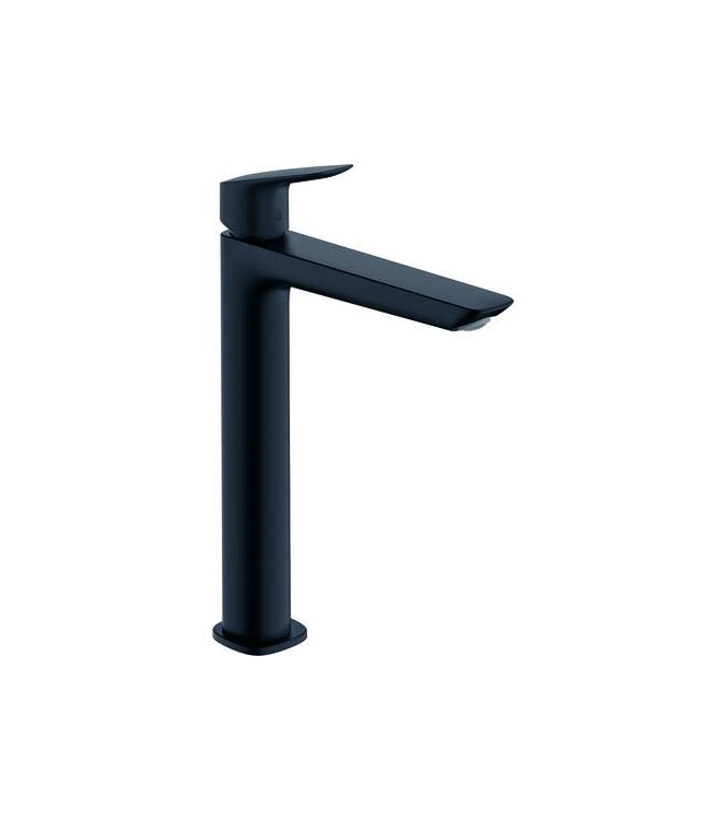 71258 LOGIS BASIN MIXER 240 S/SET WASTE MATT BLACK