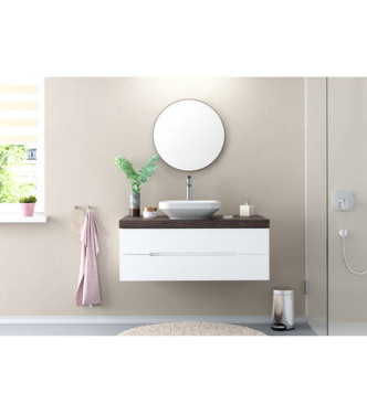 71258 LOGIS MISCELATORE LAVABO 240 S/SET SCARICO NERO OPACO