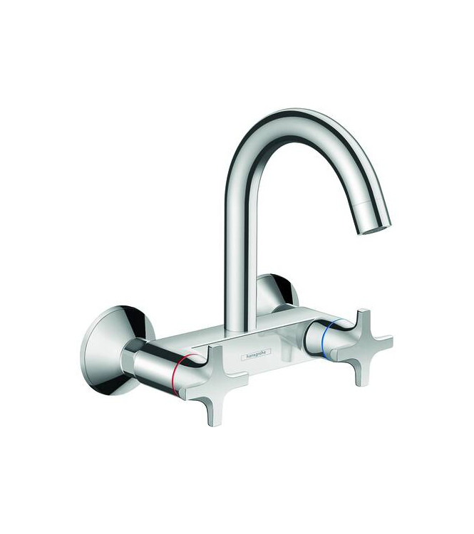 Hansgrohe Logis kitchen mixer - Wall installation