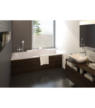 71400 LOGIS SINGLE-LEVER EXTERIOR BATH MIXER CHROME