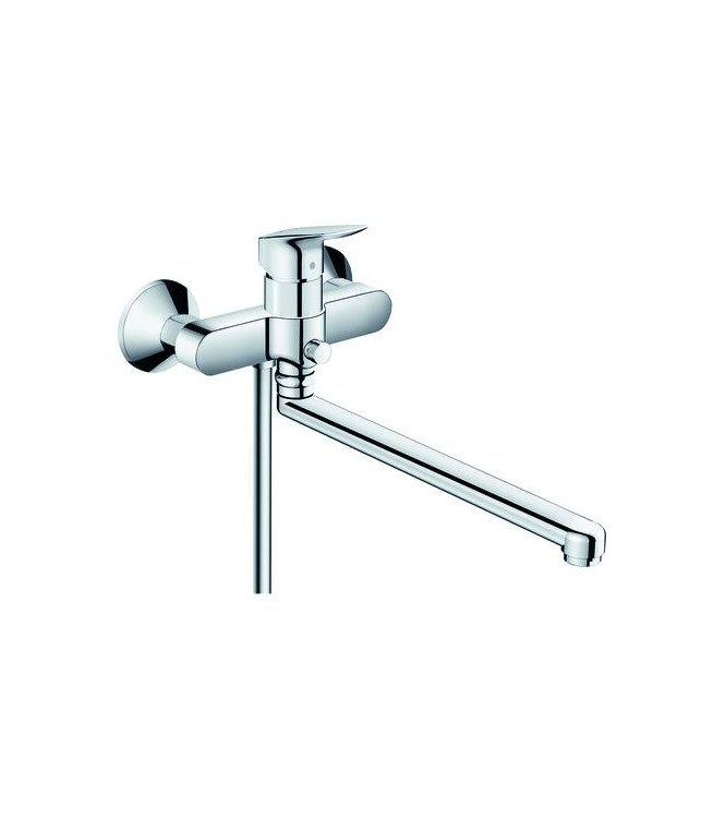 71402 LOGIS SINGLE-LEVER BATH MIXER EXTERNAL B.LONG CHROME