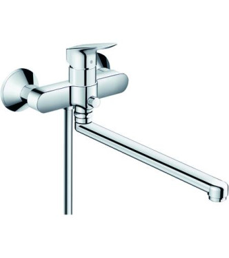 71402 LOGIS SINGLE-LEVER BATH MIXER EXTERNAL B.LONG CHROME
