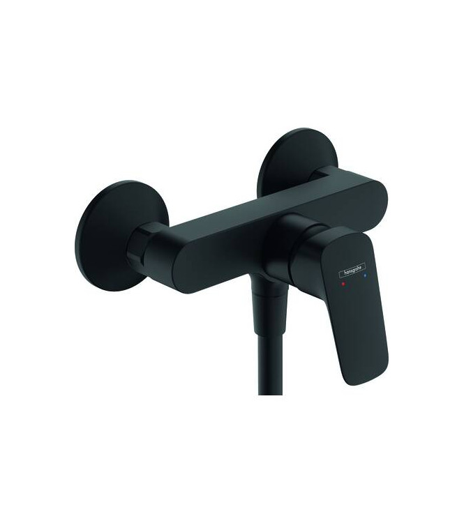 71600 LOGIS SINGLE-LEVER EXTERNAL SHOWER MIXER MATT BLACK