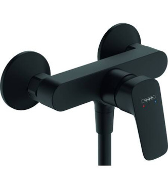 71600 LOGIS SINGLE-LEVER EXTERNAL SHOWER MIXER MATT BLACK