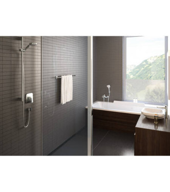 71607 LOGIS EXTERIOR PART CONCEALED SHOWER MIXER CHROME