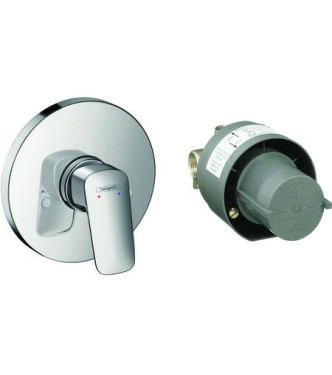 71666 LOGIS SINGLE-LEVER CONCEALED SHOWER MIXER CHROME