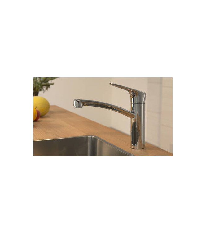 Hansgrohe Logis 160 kitchen mixer - ComfortZone with swivel spout