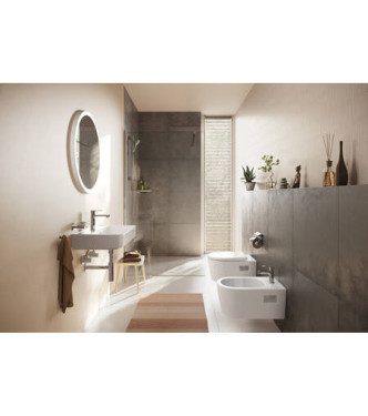 72212 REBRIS S SINGLE-LEVER BIDET MIXER W/BASIN METAL CHROME